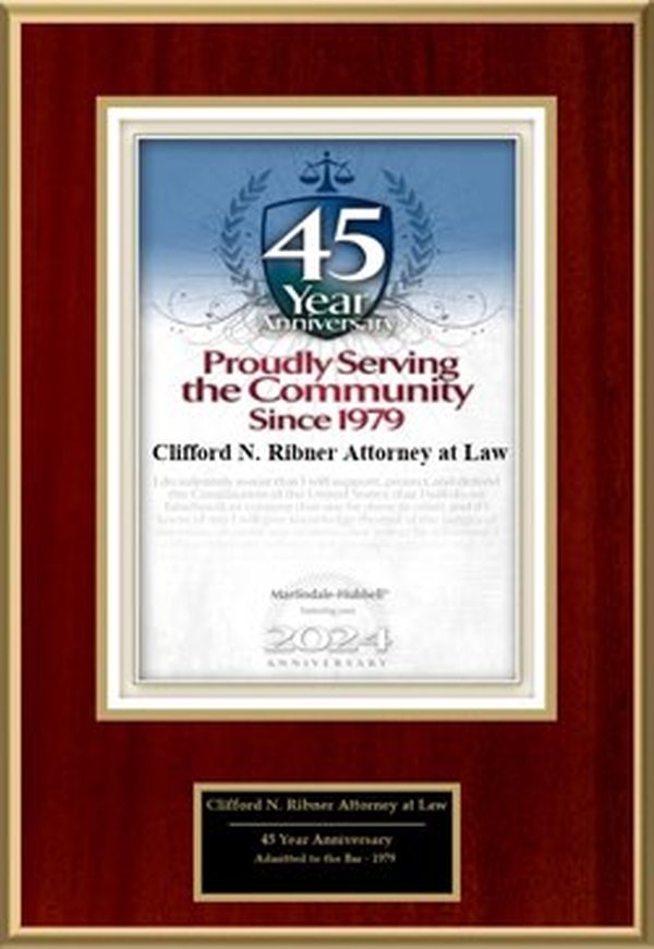 45 Year Award
