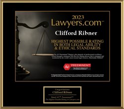 Highest Possible Rating Attorney Award