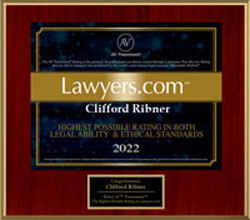 Highest Possible Rating Attorney Award