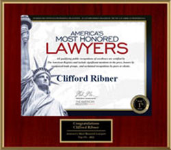 Americas Most Honored Tax Attorney Award